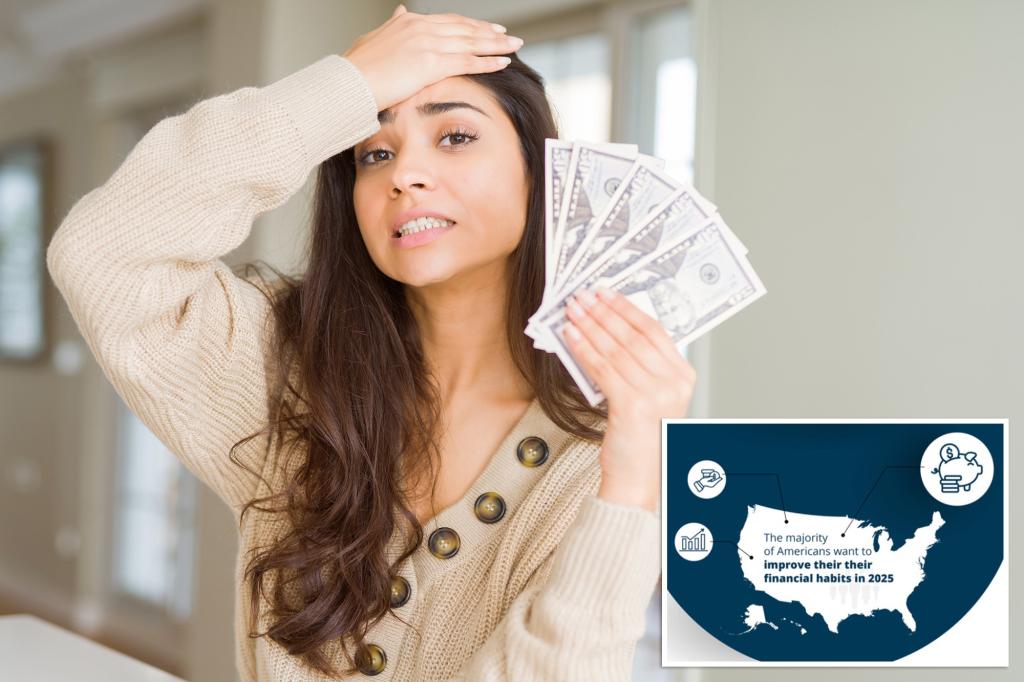 Most Americans want to improve their money habits in 2025 - here's how they are doing it